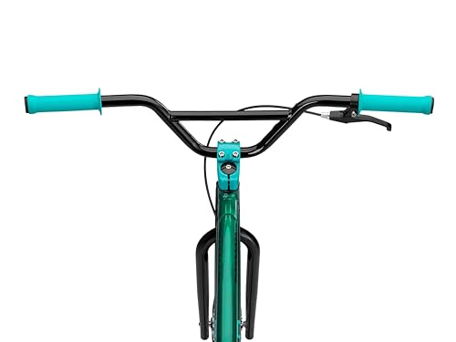 Mongoose Hooligan AL Adult BMX Bike 29x3-Inch Wheels Aluminum Frame Green