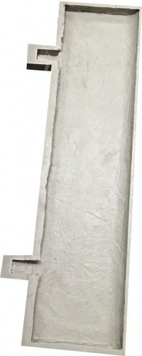 Walttools Heirloom Slate Bench Precast Concrete Mold Set 6 ft Slate