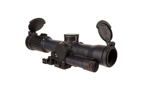 Trijicon SCO VCOG Rifle Scope 1-8x28mm with Larue Tactical LT799 Mount Black