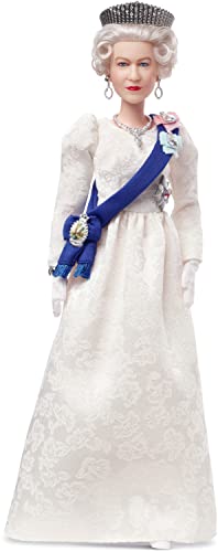 Barbie Signature Queen Elizabeth II Platinum Jubilee Doll Multicolor