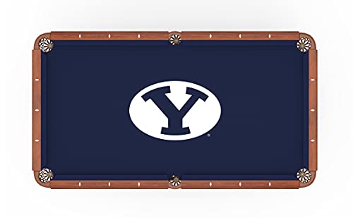 Holland Bar Stool Co. Brigham Young 8' Logo Pool Table
