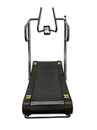 SB Fitness Equipment CT400 Self Generated Curved Commercial Exercise Treadmill Black