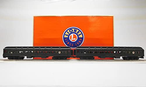 Lionel Bureau of Mines 18" Passenger Car 2 Pack O Gauge Railroad Black/Green