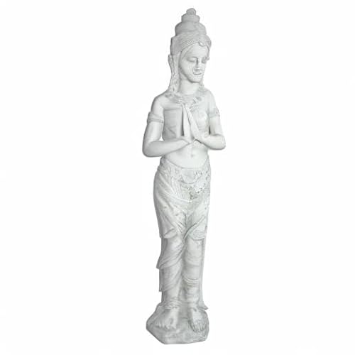 Design Toscano Thai Teppanom Asian Garden Statue 62 Inch Antique Stone Finish