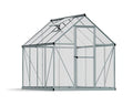 Palram Canopia 6x8 Greenhouse Kit Silver