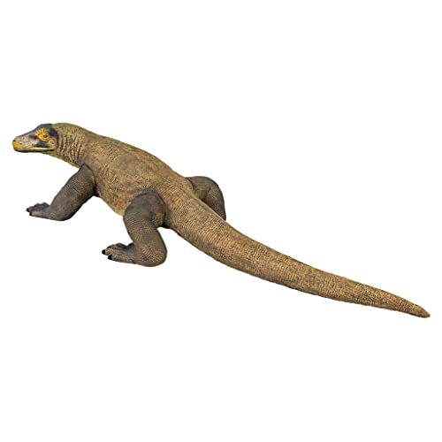 Design Toscano Large Komodo Dragon Statue Multicolor