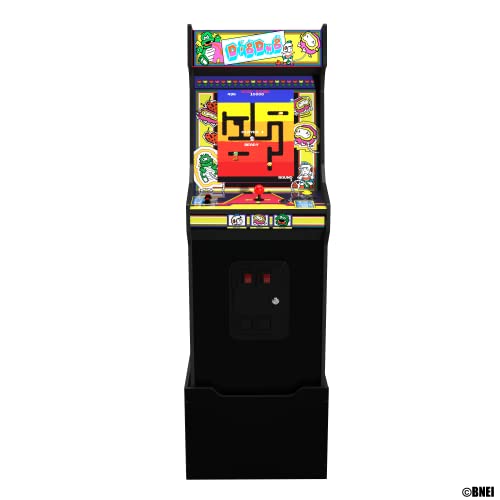 ARCADE1UP BANDAI NAMCO Legacy Arcade Game Dig Dug™ Edition Black