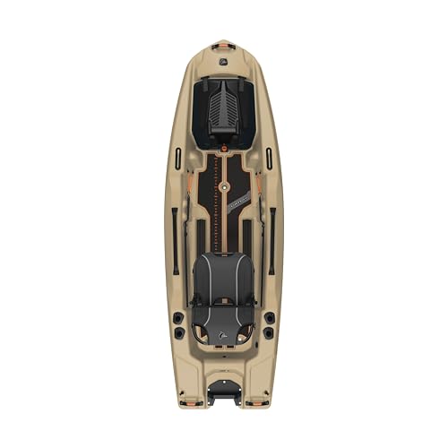 Pelican Catch PWR 100 Fishing Kayak - Ergo360 Seating System - 10 ft - Light Kaki