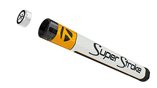 TaylorMade 2018 Spider Interactive Putter SuperStroke Double Bend Left Hand Yellow, White