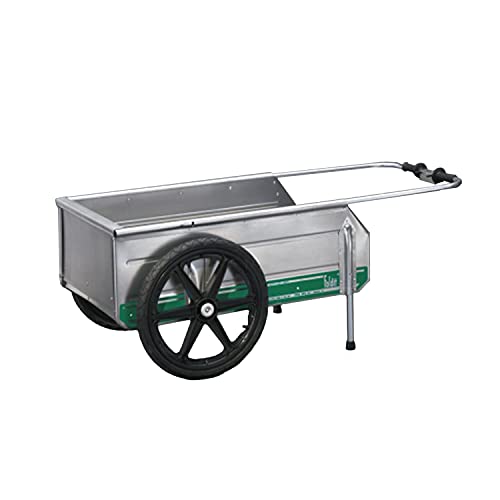 Tipke Manufacturing Foldit 2200 Portable Aluminum Folding Utility Cart Silver (2 Pack)