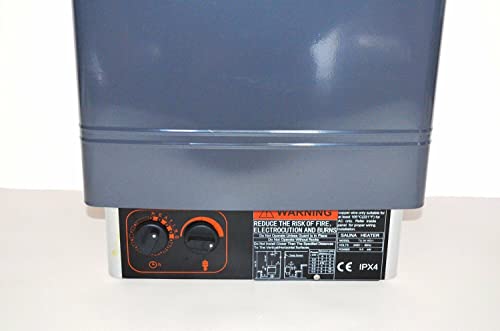 TURKU 6KW Wet & Dry Sauna Stove with Built-in Knob Controls
