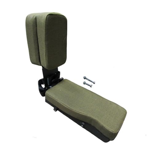 SOLOGEAR Side Kick Buddy Seat Fabric Dark Kayak Brown for John Deere 4230 9400 7700