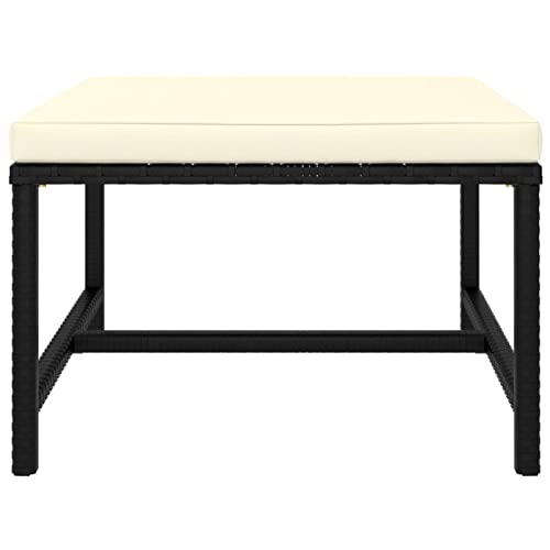 Xinxinxiang 6 Piece Patio Furniture Set with Cushions Black