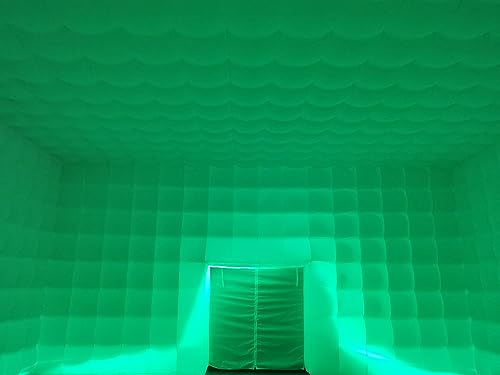 Alessia Cara Large LED Inflatable Air Cube Tent House White