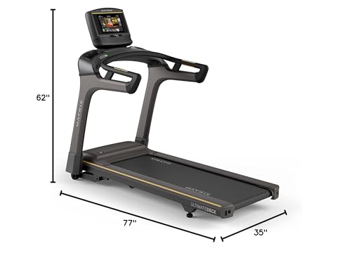 Matrix Fitness T30 Treadmill with XER Console Black/Yellow