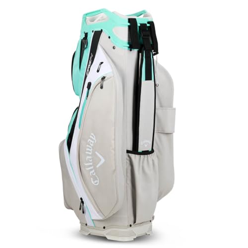 Callaway Golf ORG 14 Cart Bag 2024 Aqua/White/Silver