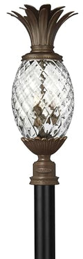 Hinkley Plantation Collection Three Light Outdoor Post Top/Pier Mount Copper Bronze