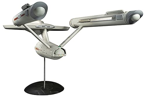 Polar Lights Star Trek 1:350 Scale U.S.S. Enterprise Prebuilt Display Multi