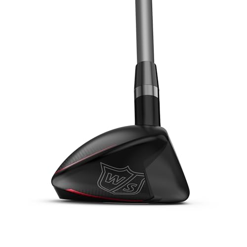 Wilson Dynapower Men's Hybrid Golf Club - Right Hand, Regular, 5 Black/Red