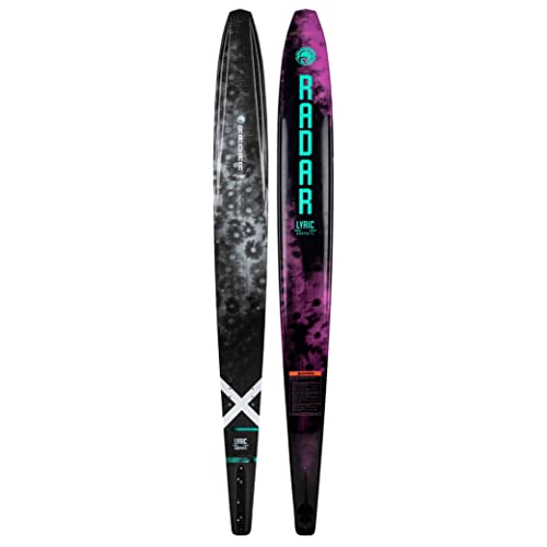 Radar Lyric Graphite Waterski 65" Carbon/Lilac/Mint