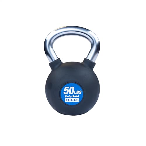 Body-Solid Cast Iron Kettlebell Set 5-50lb Black