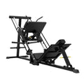 Gronk Fitness Leg Press Hack Squat Machine Adjustable Black