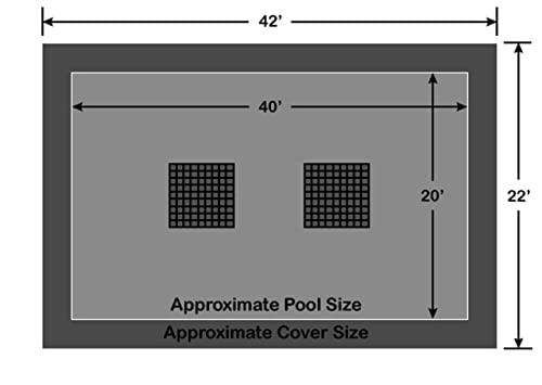 Loop - Loc In-Ground Pool Safety Cover Gray