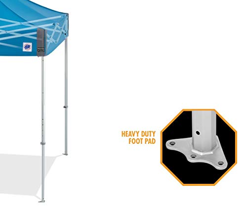 E-Z UP Endeavor Instant Shelter Canopy 10' x 10' Professional Grade Gray