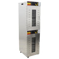HayWHNKN Commercial Food Dehydrator Machine 40 Trays Stainless Steel Silver
