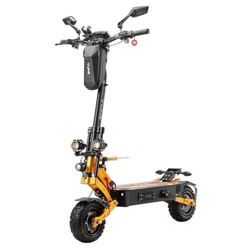 M YUME SCOOTER Raptor Electric Scooter Dual Drive 60V 6000W 50MPH Off Road Black