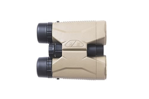 ATN 10x42 Laser Ballistics 3000m Binocular with Laser Rangefinder, Bluetooth, Ballistic Calculator, Mobile App Black