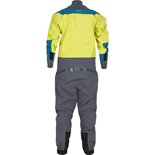 NRS Women's Nomad Gore-TEX Pro Semi-Dry Suit Chartreuse M