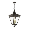 Bailey Street Home 4 Light Extra Large Outdoor Pendant Traditional Style Bronze/Antique Brass Finish