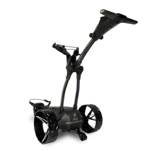 Certified Brands MGI Ai 500 Electric Golf Push Cart with Rain Cover