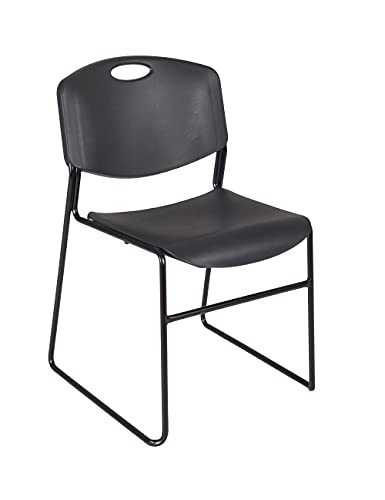Regency Kee Height Adjustable Classroom Table Set with Four Zeng Chairs 30" Grey/Black