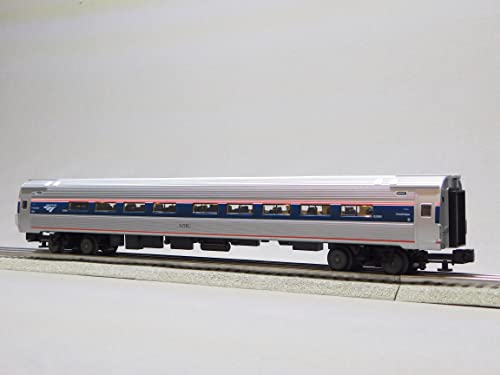 Lionel Amtrak Amfleet Phase VI Passenger Coach Car 2 Pack O Gauge Silver