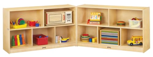 Jonti-Craft Low Mobile Fold-N-Lock Yellow