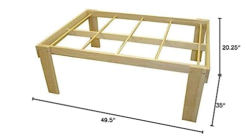 Beka Train Table with Top and Two Trundles Beige