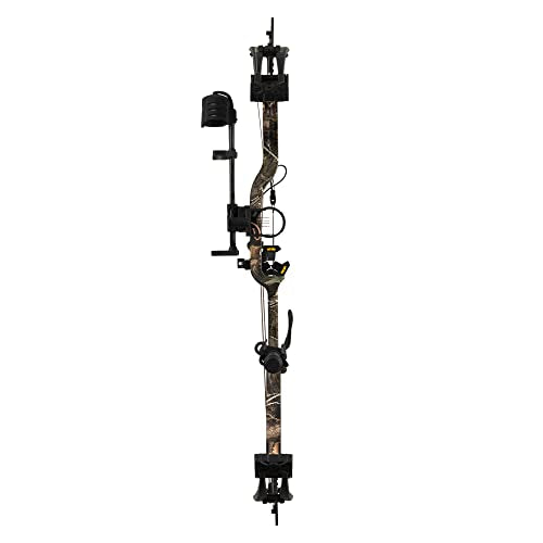 Bear Archery Resurgence Ready to Hunt Compound Bow Package 60 lb Left Hand Mossy Oak Break Up Country DNA