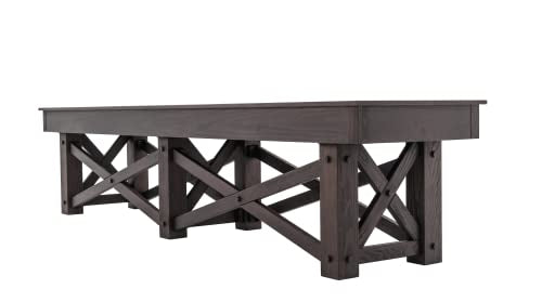 Empire USA Plank & Hide - McCormick Shuffleboard Table (14') Smokehouse
