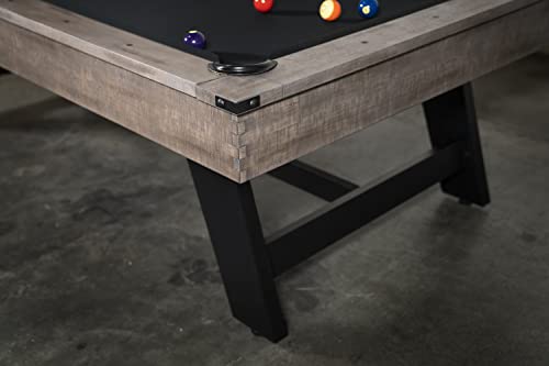 Empire USA Nixon Billiards Hunter Slate Pool Table Antique Metal Leg 8 ft