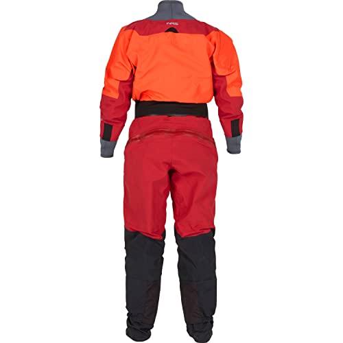 NRS Women's Axiom GORE-TEX Pro Dry Suit Poppy/Vino XS