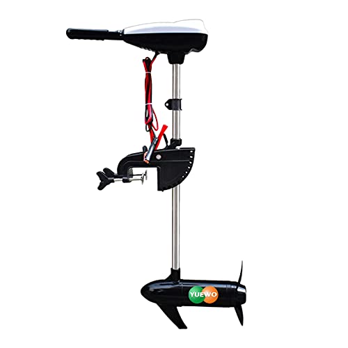 YUEWO 12V Electric Trolling Motor 68lb Thrust for Saltwater Kayaks