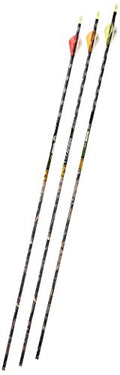 Gold Tip XT Hunter 400 Carbon Arrows with 2-Inch HP Vanes, Mathews Lost Camo - Camouflage