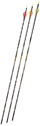 Gold Tip XT Hunter 400 Carbon Arrows with 2-Inch HP Vanes, Mathews Lost Camo - Camouflage