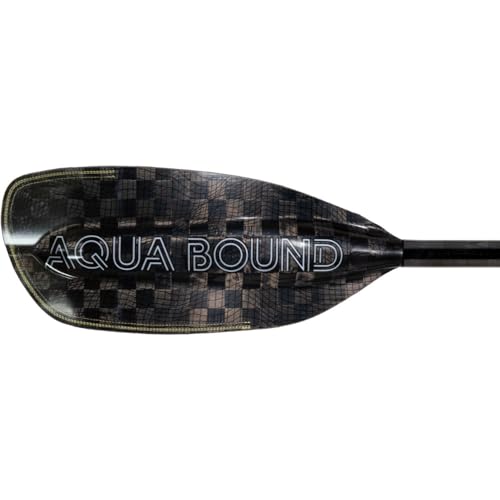 AQUA BOUND Aerial Minor Carbon 2-Piece Kayak Paddle Black