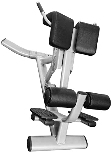 French Fitness 45 Degree Hyperextension Back Extension Silver