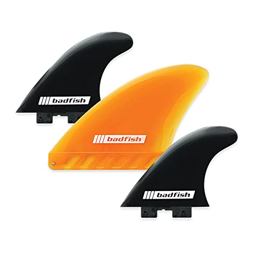 Badfish River Shred Inflatable Stand Up Paddle Board White/Yellow