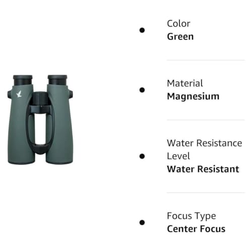 SWAROVSKI OPTIK EL 12x50 Binocular FieldPro Package Green