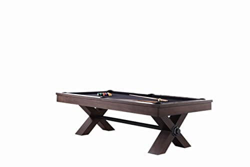 Empire USA Plank & Hide - Vox Billiard Pool Table Grey Walnut